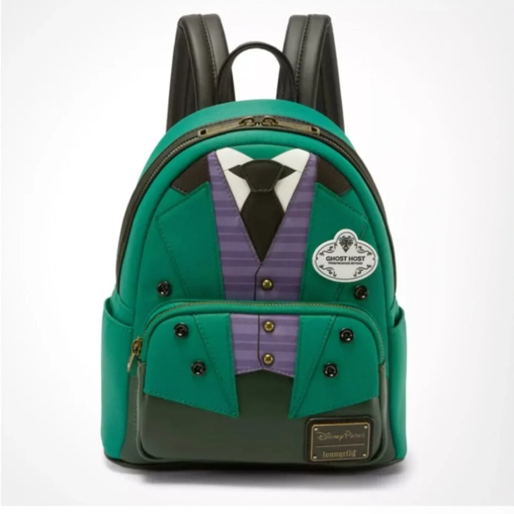 Haunted Mansion Ghost Host Loungefly Mini Backpack